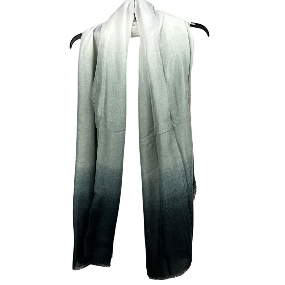 Cushnie Womens Carlie Scarf One Size Ombre 44X74‎ Polyester NWT